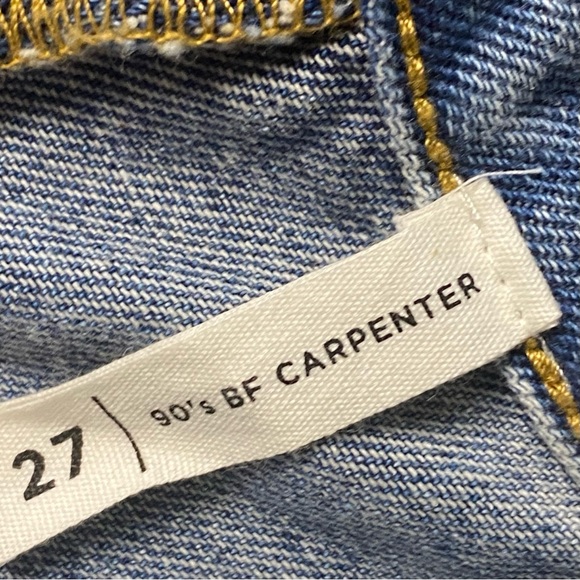 Pacsun Jeans Cargo 90' BF CARPENTER Women 27 Bleach Look Sides Baggy Straight - Picture 8 of 9